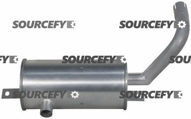 Aftermarket Replacement MUFFLER 17510-22001-71 for Toyota Questions & Answers