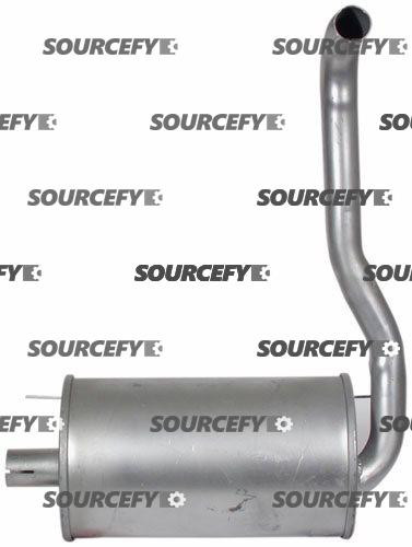 MUFFLER 212T2-30301 for TCM Questions & Answers